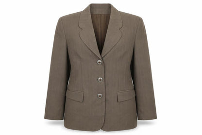 Choise Womens Brown   Jacket Blazer Size 16
