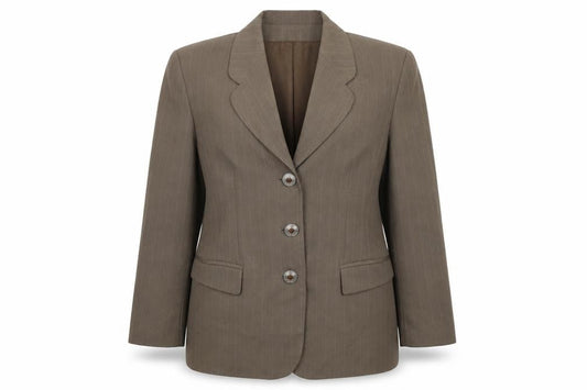 Choise Womens Brown   Jacket Blazer Size 16