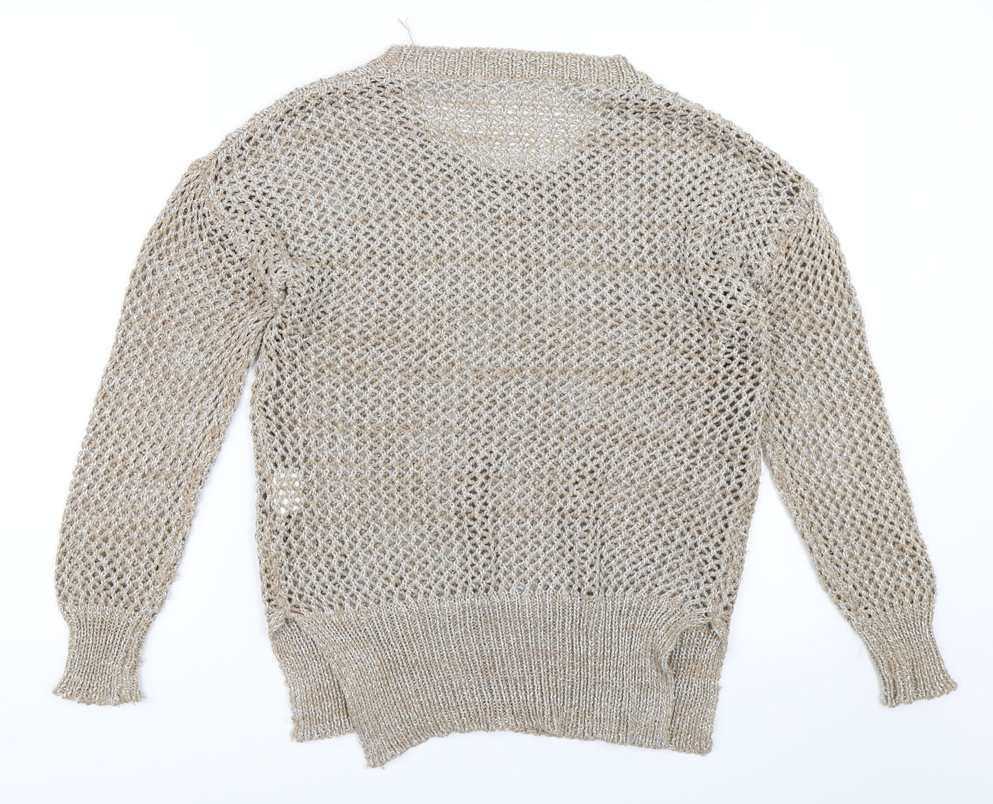 Uldahl Womens Beige   Pullover Jumper Size L