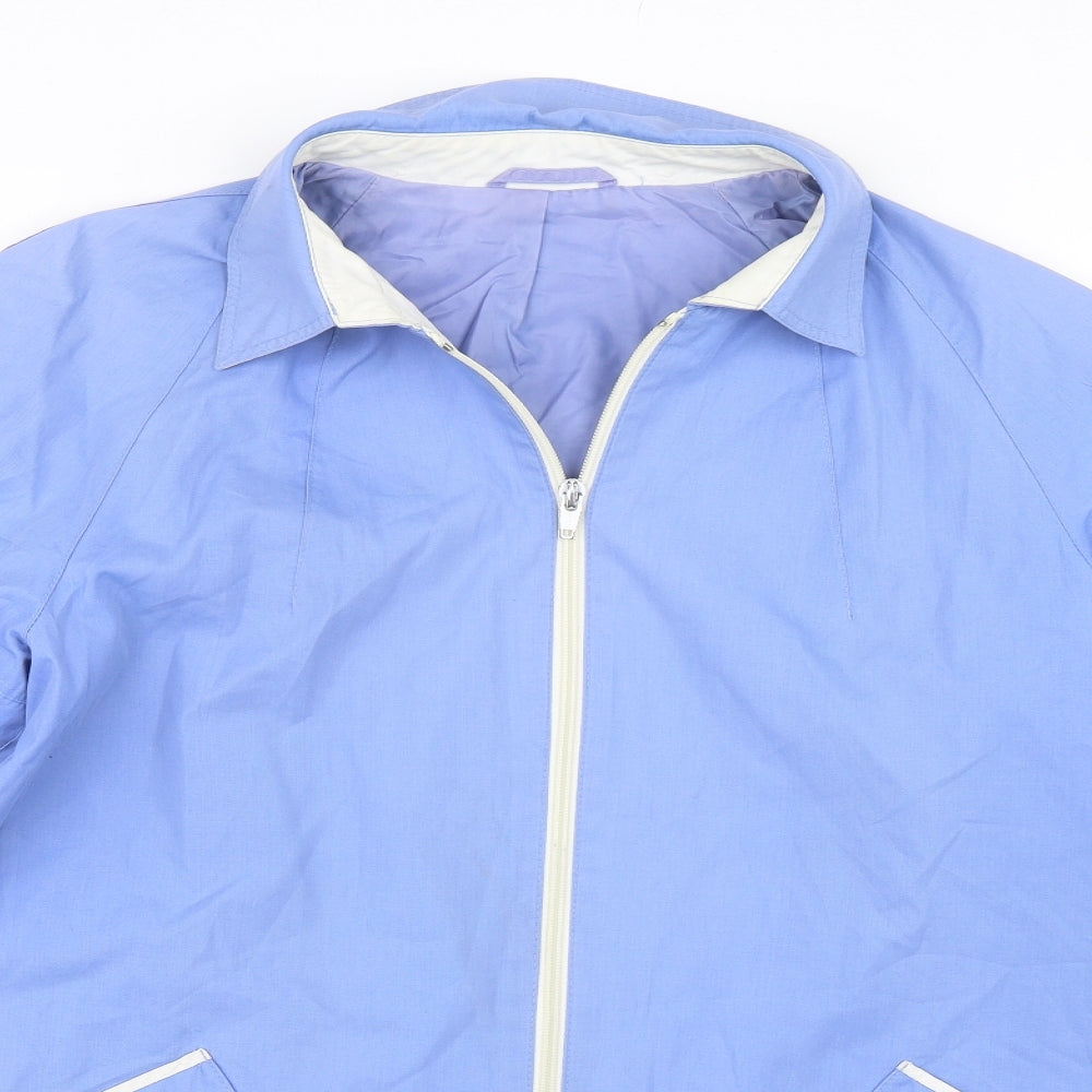 Preworn Womens Blue   Jacket Coat Size 38