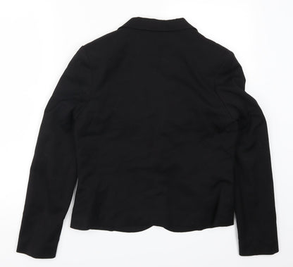Preloved H&M Womens Black   Jacket Suit Jacket Size 14 - Back