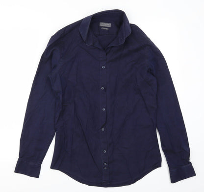 Preloved Zara Man Mens Blue    Button-Up Size S - Front