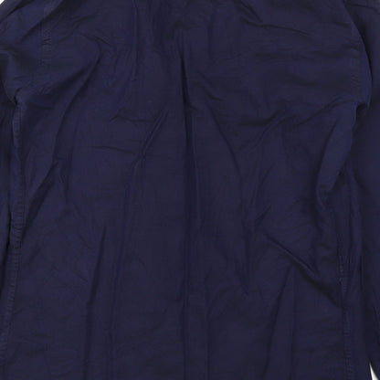 Preloved Zara Man Mens Blue    Button-Up Size S - Label