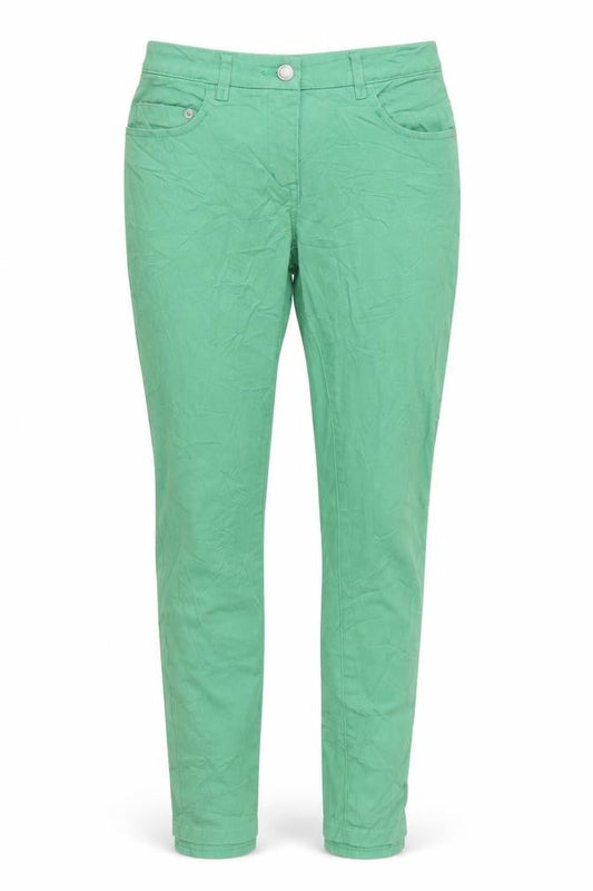 H&M Womens Green  Denim Skinny Jeans Size 6 L27 in