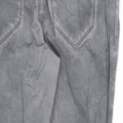 Cecil Womens Grey   Cropped Trousers Size 26 in L21 in