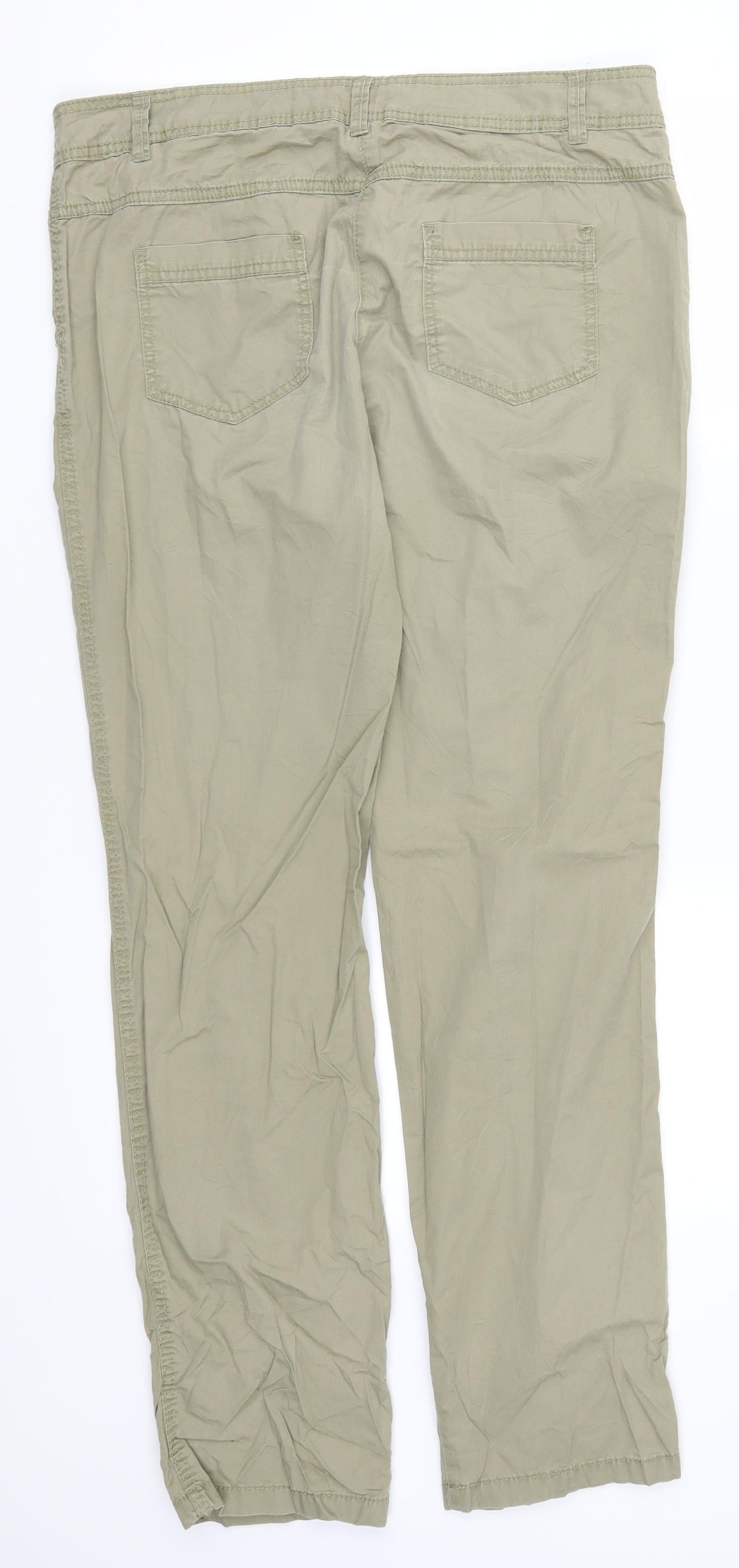 Promod Womens Beige   Trousers  Size 34 in L31 in