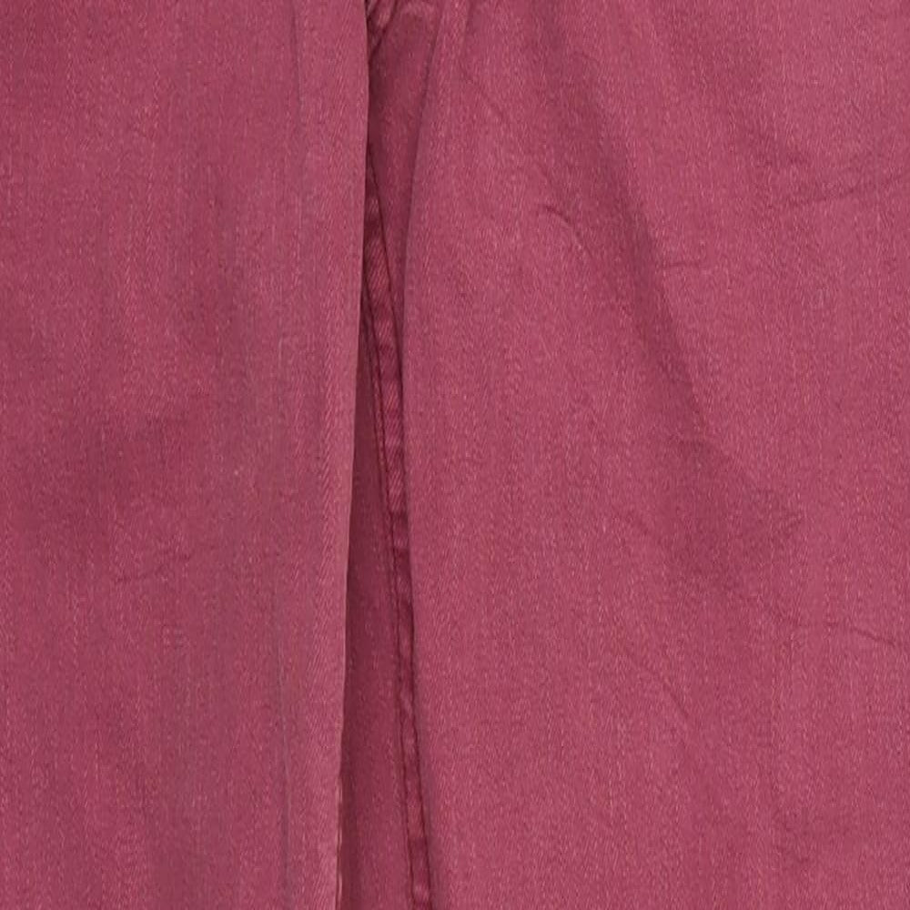 Blue Motion Womens Pink  Denim Skinny Jeans Size 10 L26 in