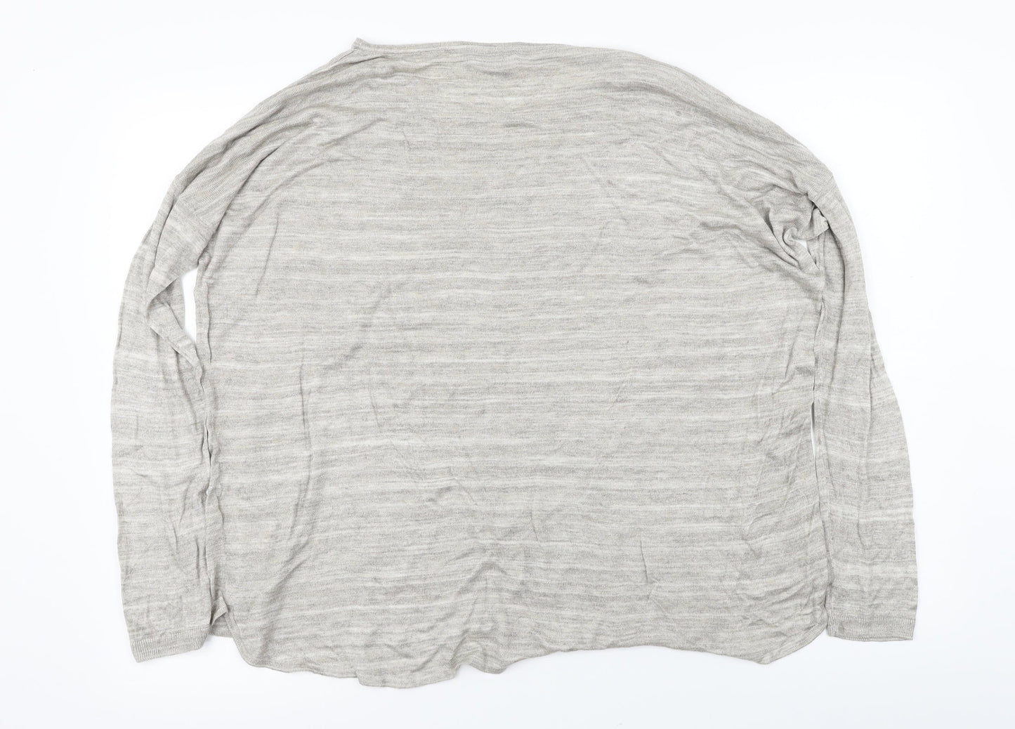 H&M  Womens Grey   Pullover Jumper Size M