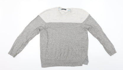 Mini Velvet  Womens Grey   Pullover Jumper Size 12