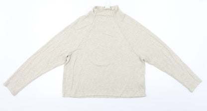 H&M  Womens Beige   Pullover Jumper Size XS