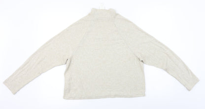 H&M  Womens Beige   Pullover Jumper Size XS