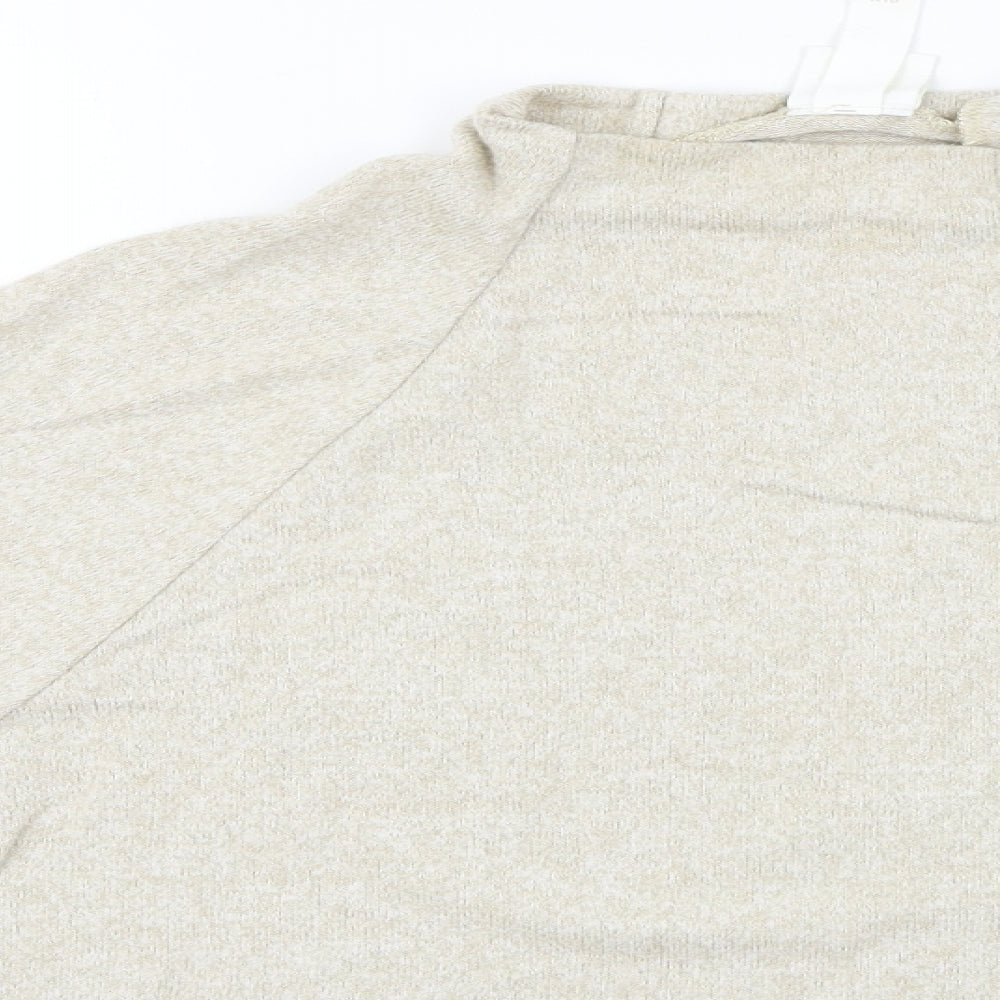 H&M  Womens Beige   Pullover Jumper Size XS