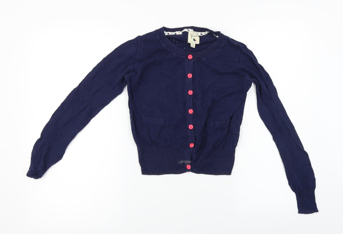 Yumi  Womens Blue   Cardigan Jumper Size 10