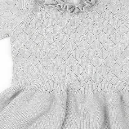 Brand and care label for Matalan Grey A-Line, size 18-24, Months