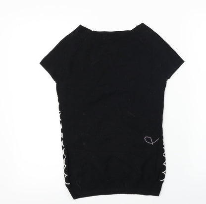 Next  Womens Black   Pullover Jumper Size 8