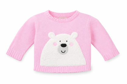 festive fun  Girls Pink   Pullover Jumper Size 12-18 Months