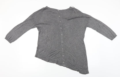 Preloved NEXT  Womens Grey   Pullover Jumper Size 10 - Back