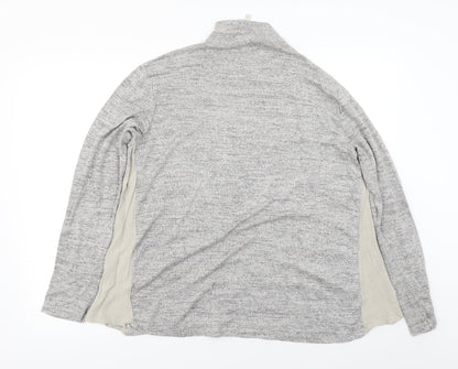 Preloved NEXT  Womens Grey   Pullover Jumper Size 16 - Back