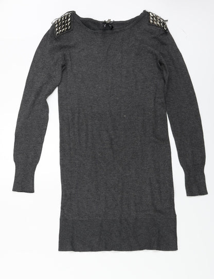 Atmosphere  Womens Grey   Basic T-Shirt Size 8