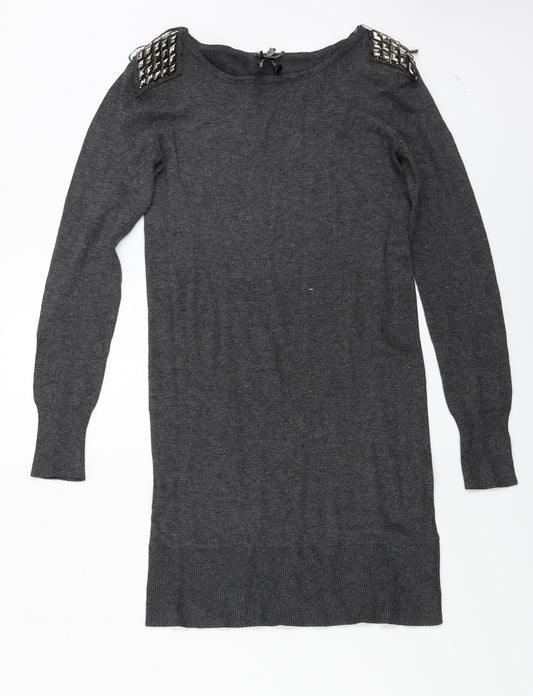 Atmosphere  Womens Grey   Basic T-Shirt Size 8
