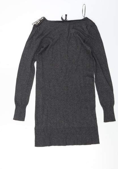 Atmosphere  Womens Grey   Basic T-Shirt Size 8