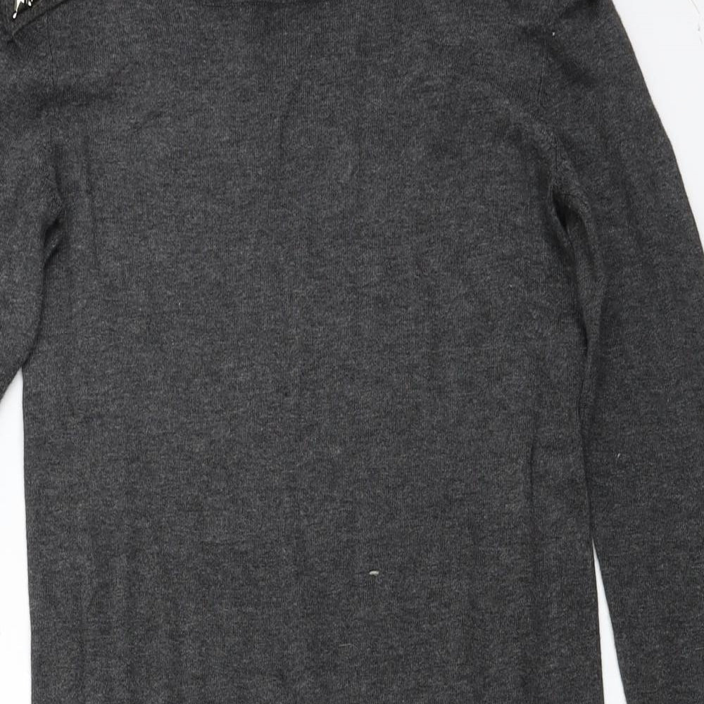 Atmosphere  Womens Grey   Basic T-Shirt Size 8