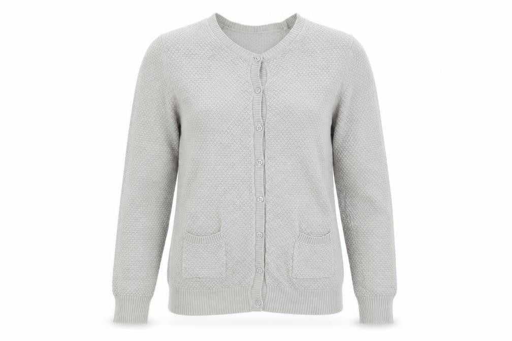 VRS Womens Grey   Cardigan Jumper Size M