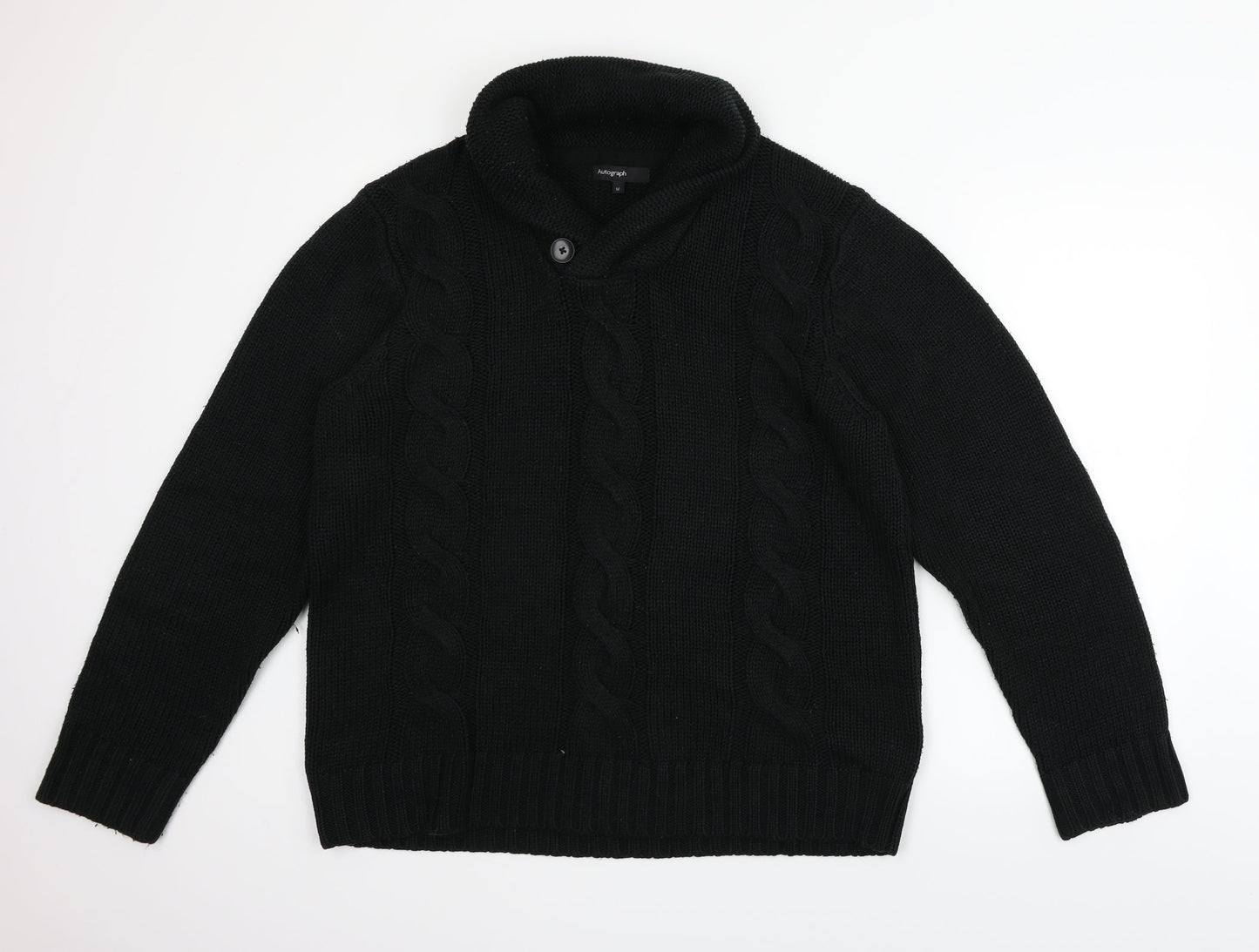 Marks and Spencer Womens Black   Pullover Jumper Size M