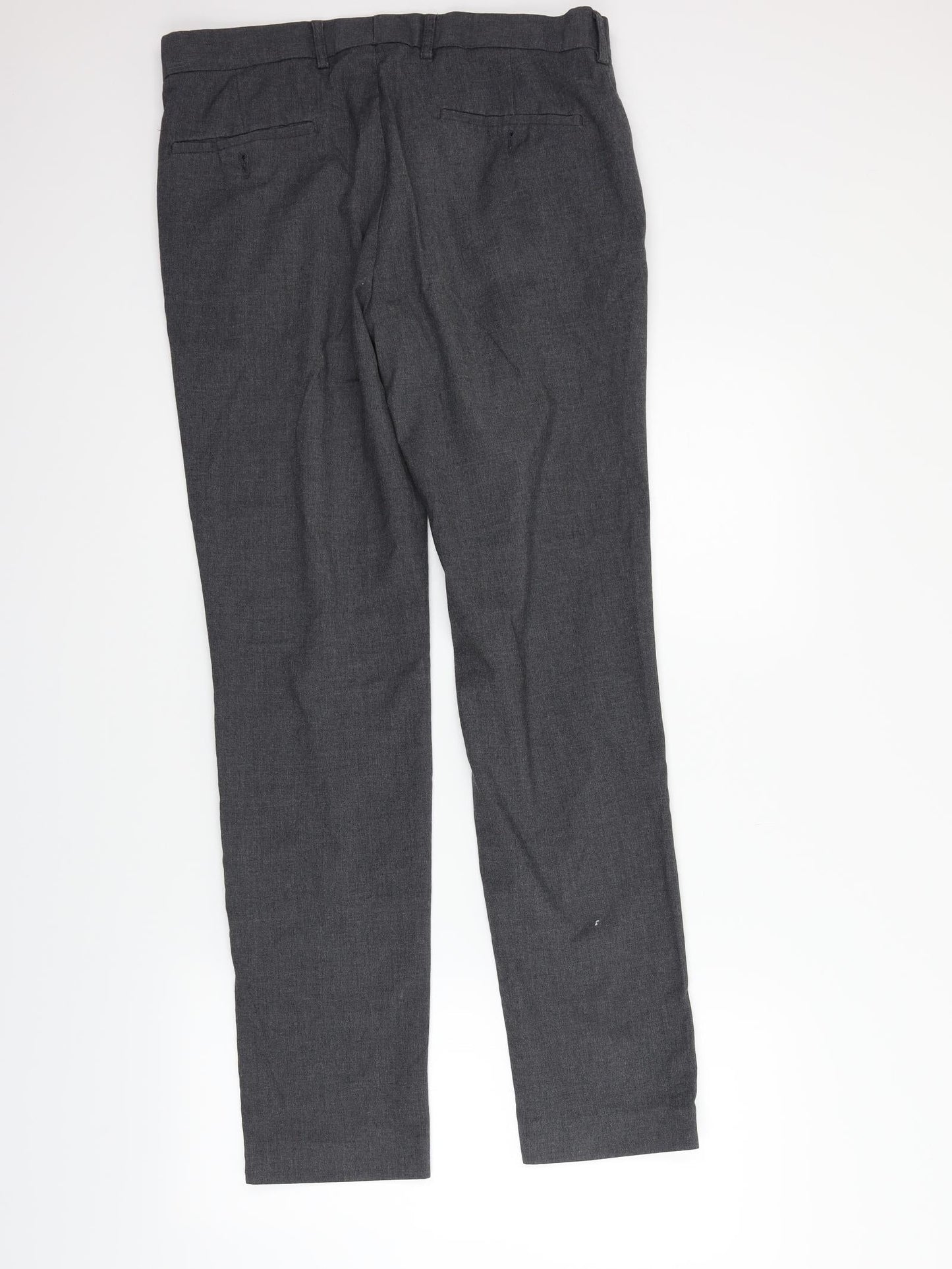 Preworn Womens Grey   Trousers  Size 34 in L28 in