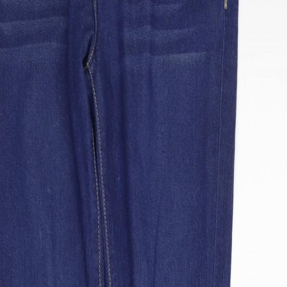 deniem & co Womens Blue   Straight Jeans Size 10 L30 in