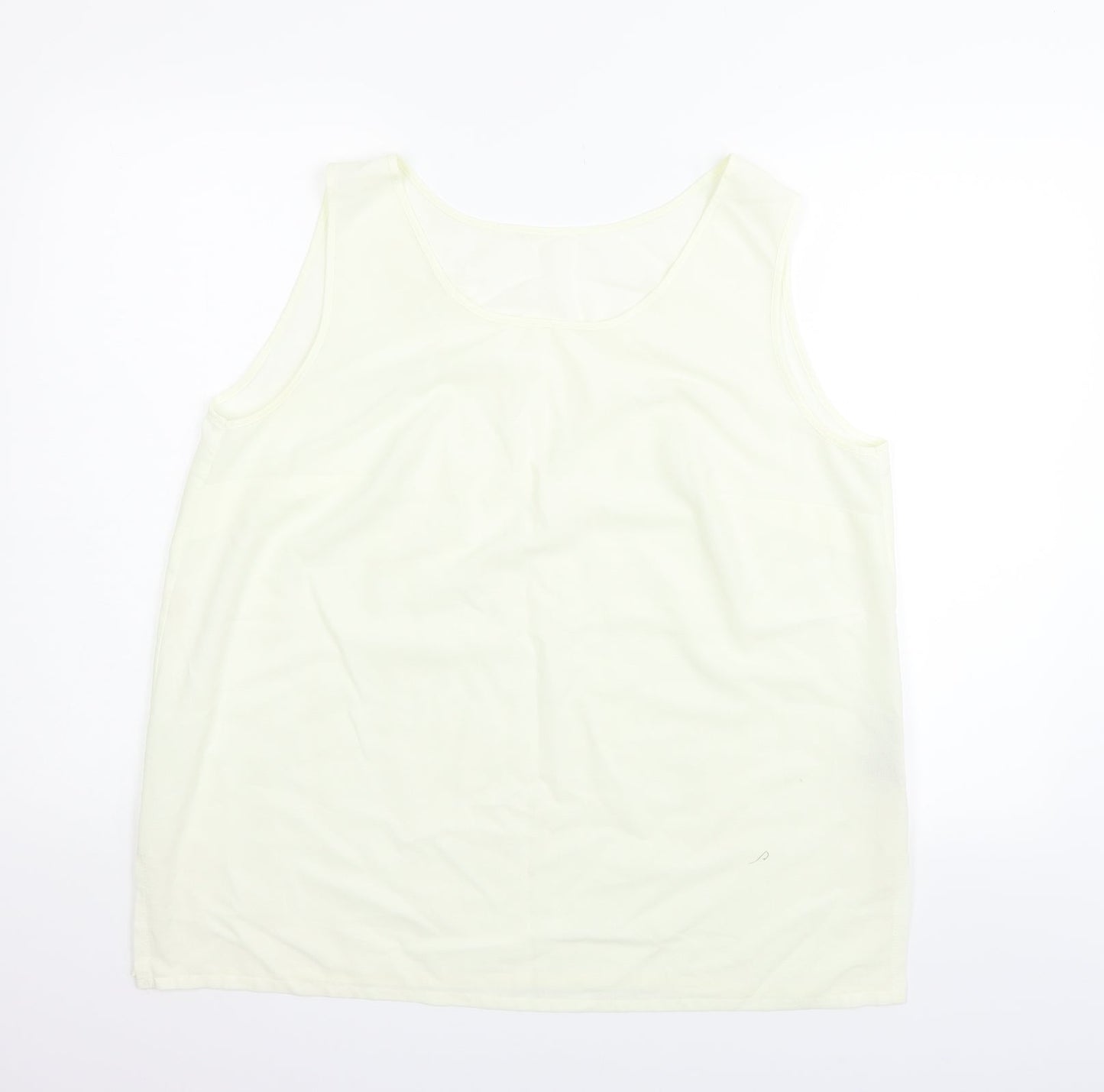 Matchset Womens Beige   Basic T-Shirt Size 18