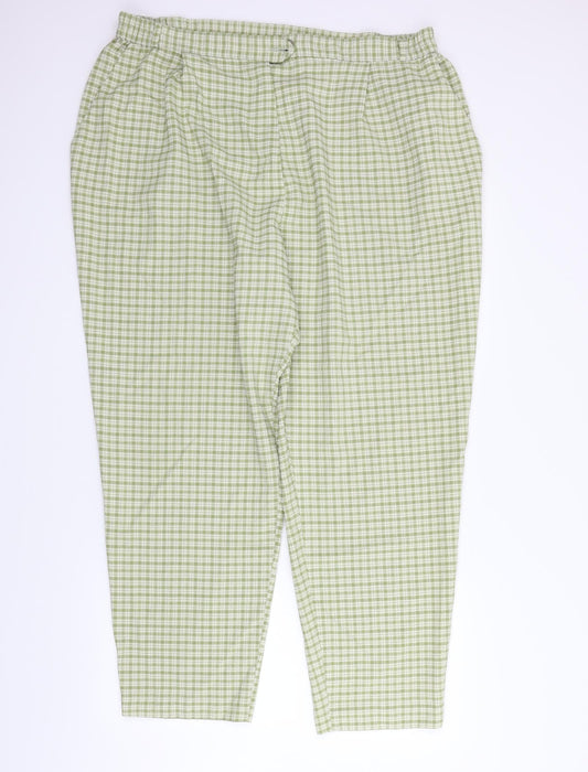 Marks and Spencer Womens Green   Trousers  Size 22 L27 in