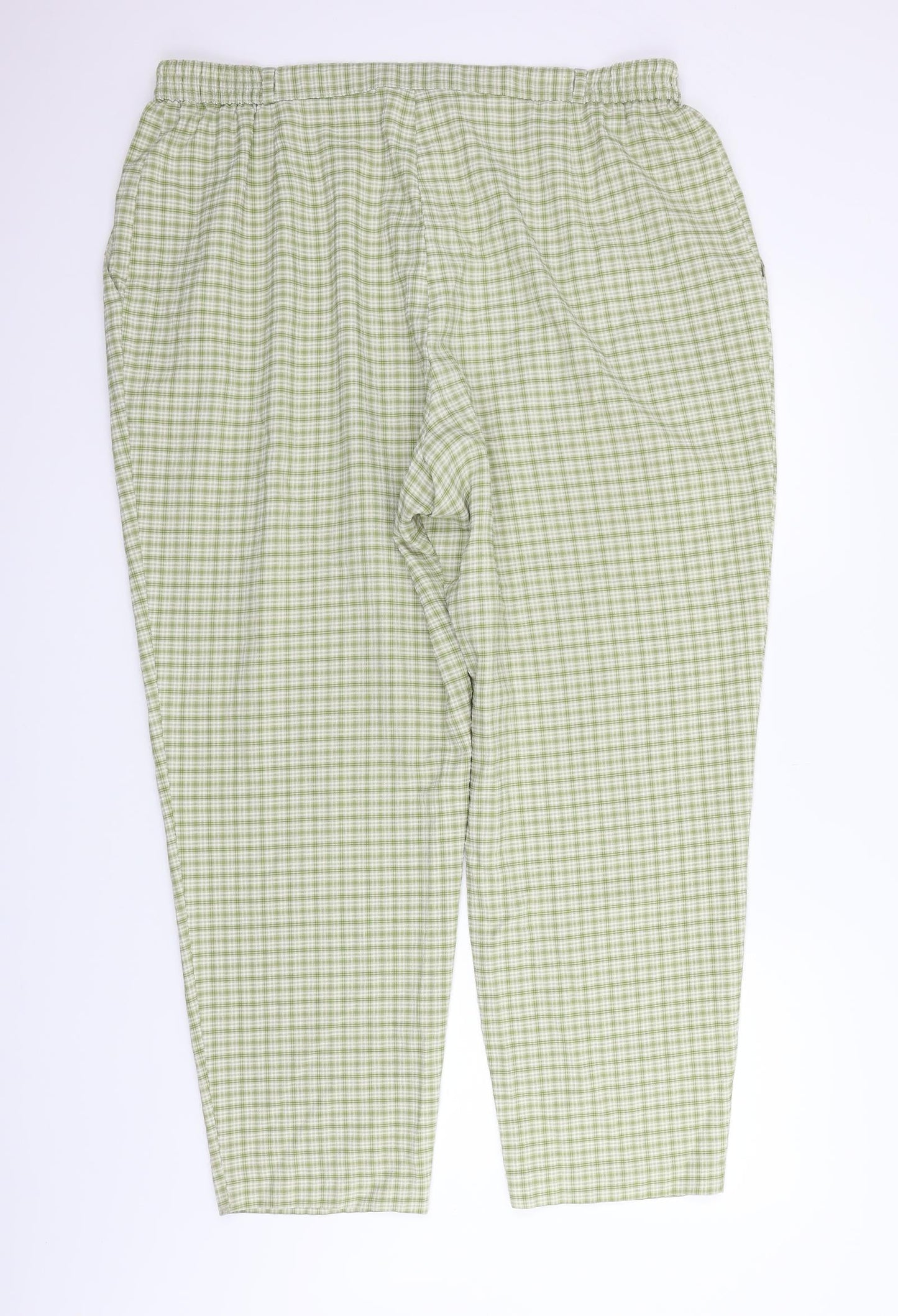 Marks and Spencer Womens Green   Trousers  Size 22 L27 in