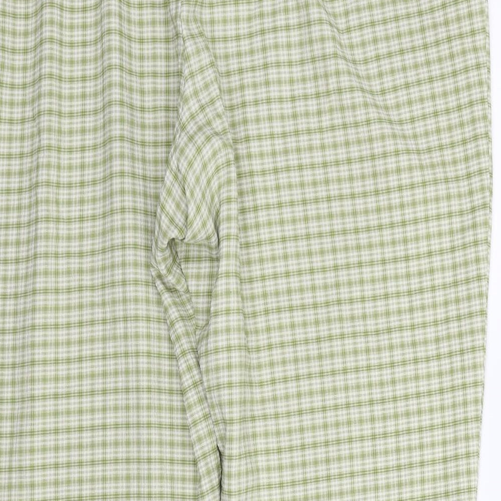 Marks and Spencer Womens Green   Trousers  Size 22 L27 in
