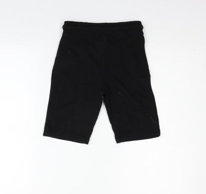 Tu Girls Black   Jogger Trousers Size 8 Years