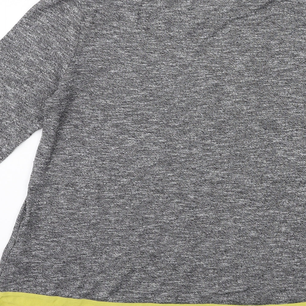 Marks and Spencer Womens Grey  Knit Pullover Jumper Size 10