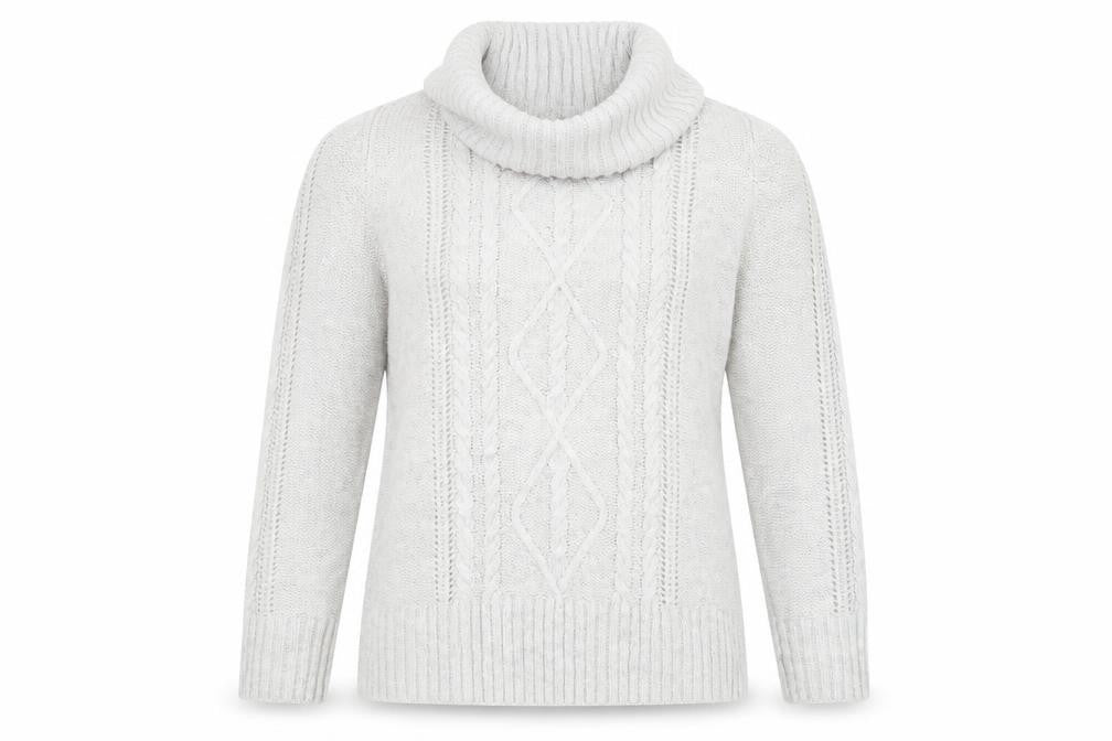 Peacocks Womens Grey   Pullover Jumper Size M
