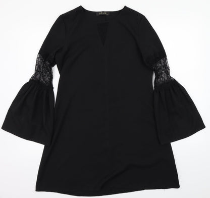 Preloved Ad lib Womens Black   A-Line  Size 8 - Front