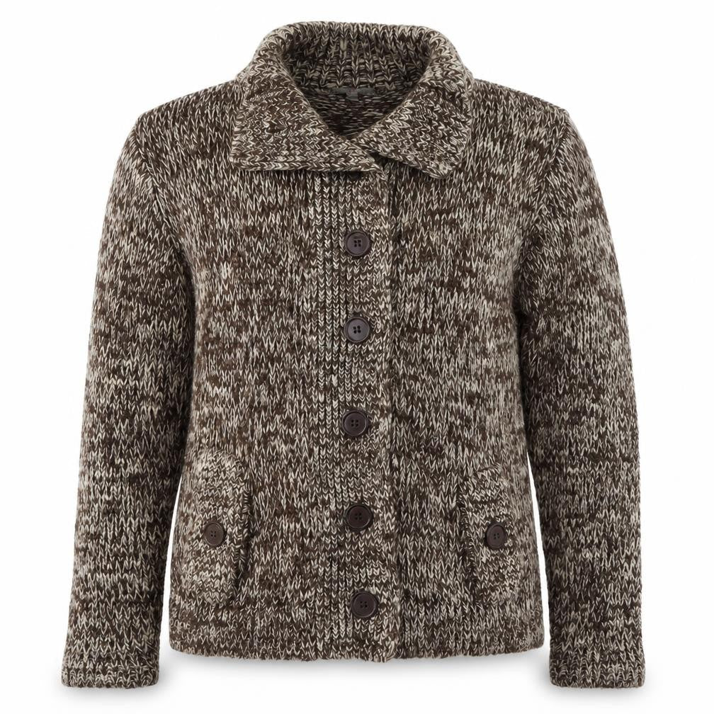 Key West Womens Brown   Cardigan Jumper Size L