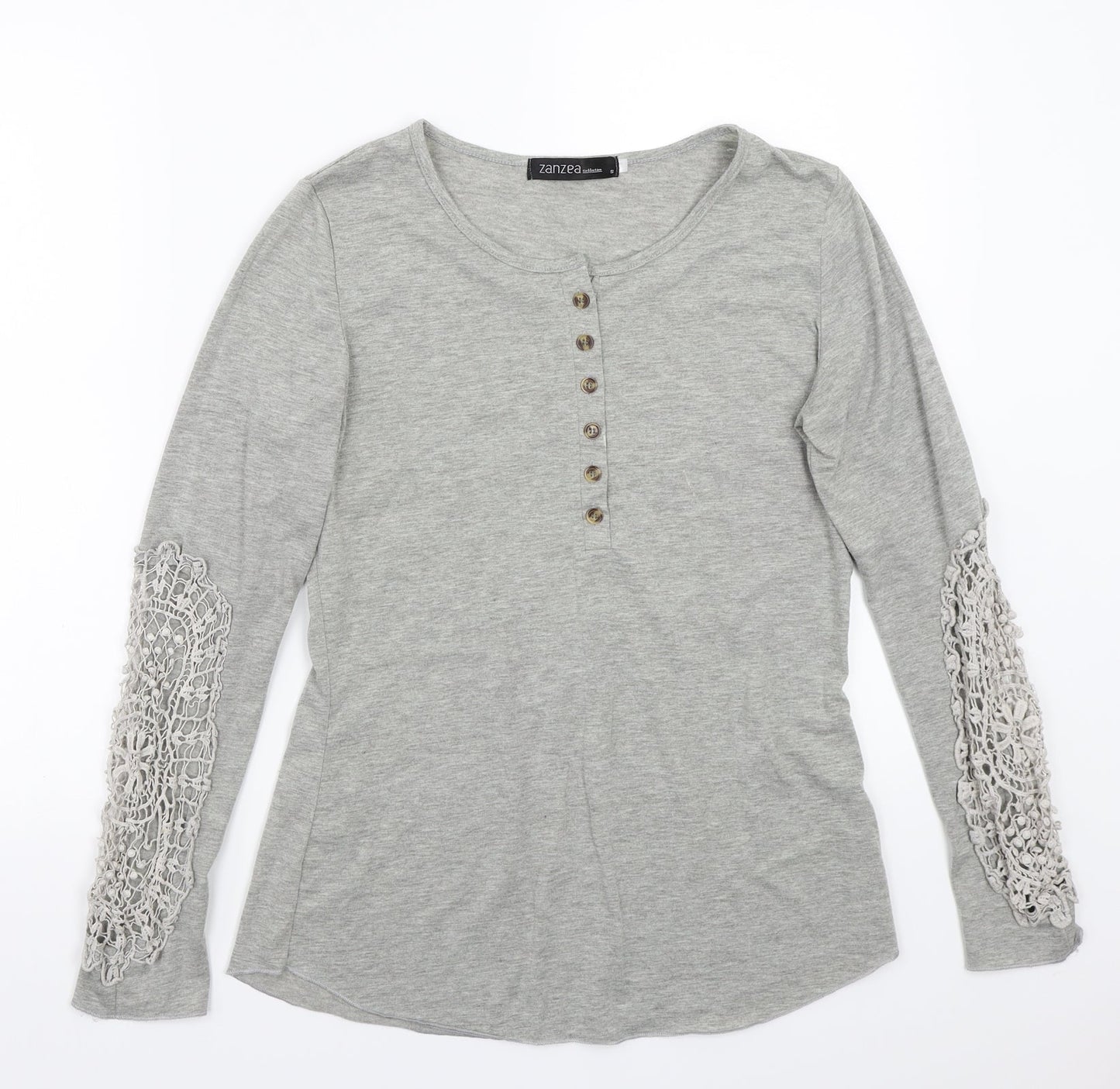 Zanzea Womens Grey   Basic T-Shirt Size S