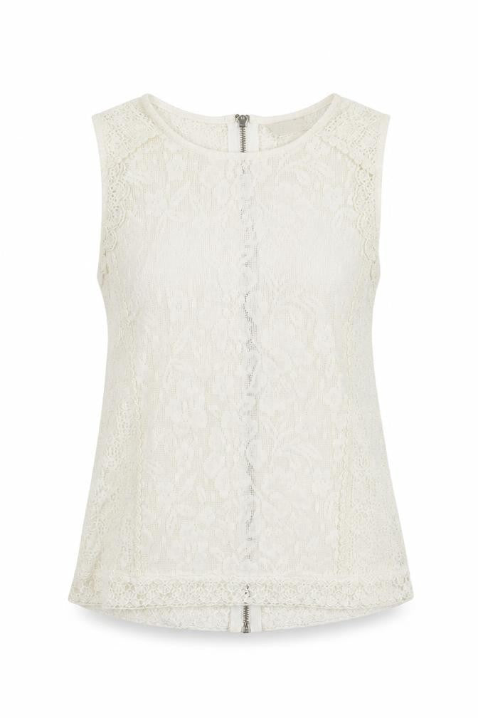 Newlook Womens Ivory   Basic T-Shirt Size 8