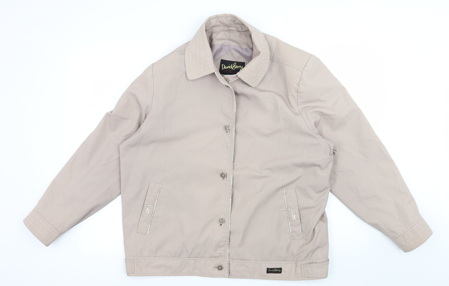 David Barry Womens Grey   Jacket  Size 18