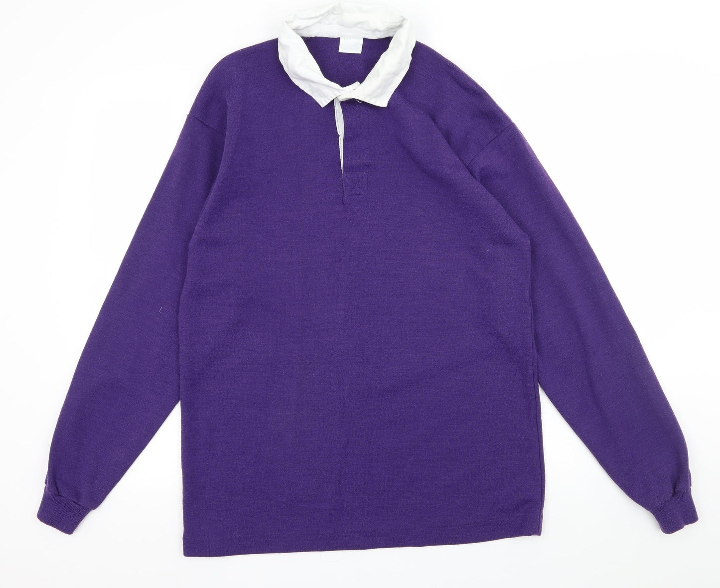 Willsport Mens Purple  Knit Pullover Sweatshirt Size XL