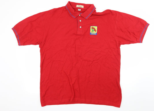 Oregon Mens Red  Jersey  Polo Size XL  - Jappnr 2000