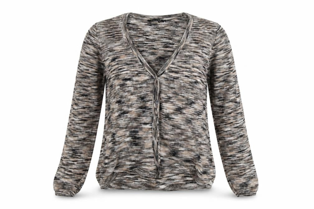 Monoprix Womens Brown  Knit Cardigan Jumper Size S