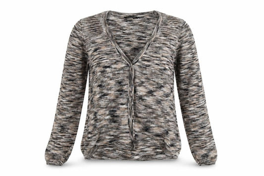 Monoprix Womens Brown  Knit Cardigan Jumper Size S