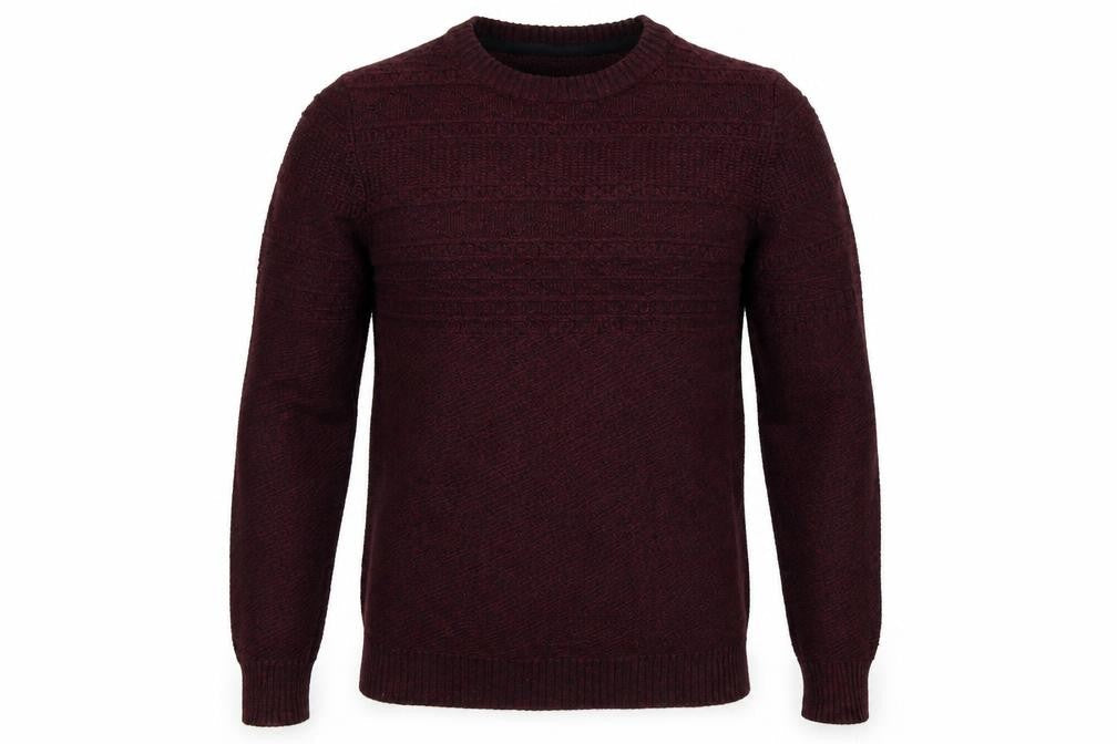 Preworn Mens Red  Knit Pullover Jumper Size S