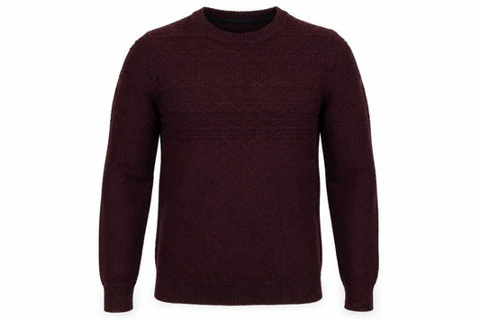 Preworn Mens Red  Knit Pullover Jumper Size S
