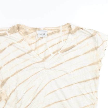 Preloved NEXT Womens Beige   Pullover Jumper Size 16 - Detail