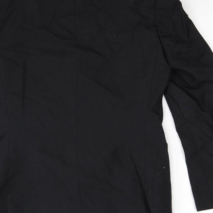Preloved truetex Womens Black   Jacket Blazer Size S - Label